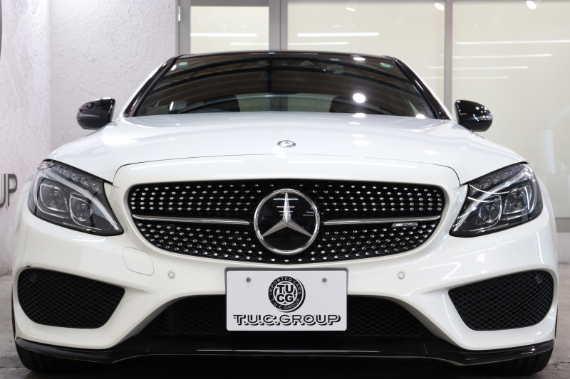AMG Cクラス C43 4MATIC ｴｸｽｸﾙｰｼﾌﾞ&ﾚｰﾀﾞｰｾｰﾌﾃｨPKG　ｷｰﾚｽｺﾞｰ 黒本革 ﾊﾟﾉﾗﾏSR HDDﾅﾋﾞTV&ｷｬﾝｾﾗｰ BT音楽 ﾌﾞﾙﾒｽﾀｰ Bｶﾒﾗ PTS LEDﾗｲﾄ ﾊﾝｽﾞﾌﾘｰA AMG専用装備&ﾁｭｰﾆﾝｸﾞ 9AT　2年保証