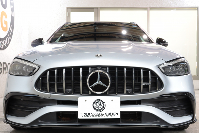 AMG Cクラス C43 ｽﾃｰｼｮﾝﾜｺﾞﾝ 4MATIC AMGﾅｲﾄ&ﾚｰﾀﾞｰｾｰﾌﾃｨPKG　BSG搭載 ｷｰﾚｽｺﾞｰ 茶/黒本革 ﾍﾞﾝﾁﾚｰﾀｰ ﾊﾟﾉﾗﾏSR ﾍｯﾄﾞｱｯﾌﾟD MBUXﾅﾋﾞTV ｽﾏﾎ連携 ﾌﾞﾙﾒｽﾀｰ 360ｶﾒﾗ PTS LEDﾗｲﾄ 自動ﾄﾗﾝｸ AMG専用装備&ﾁｭｰﾆﾝｸﾞ 9AT ﾘｱｱｸｽﾙｽﾃｱ　2年保証