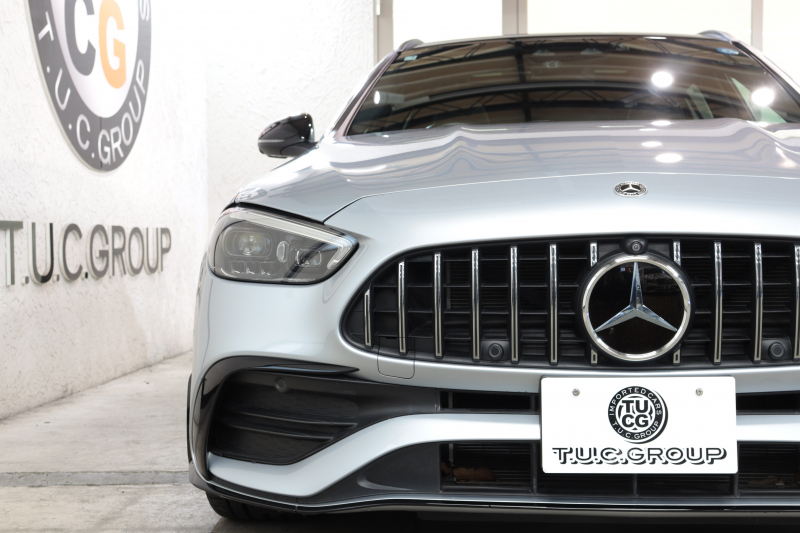 AMG Cクラス C43 ｽﾃｰｼｮﾝﾜｺﾞﾝ 4MATIC AMGﾅｲﾄ&ﾚｰﾀﾞｰｾｰﾌﾃｨPKG　BSG搭載 ｷｰﾚｽｺﾞｰ 茶/黒本革 ﾍﾞﾝﾁﾚｰﾀｰ ﾊﾟﾉﾗﾏSR ﾍｯﾄﾞｱｯﾌﾟD MBUXﾅﾋﾞTV ｽﾏﾎ連携 ﾌﾞﾙﾒｽﾀｰ 360ｶﾒﾗ PTS LEDﾗｲﾄ 自動ﾄﾗﾝｸ AMG専用装備&ﾁｭｰﾆﾝｸﾞ 9AT ﾘｱｱｸｽﾙｽﾃｱ　2年保証