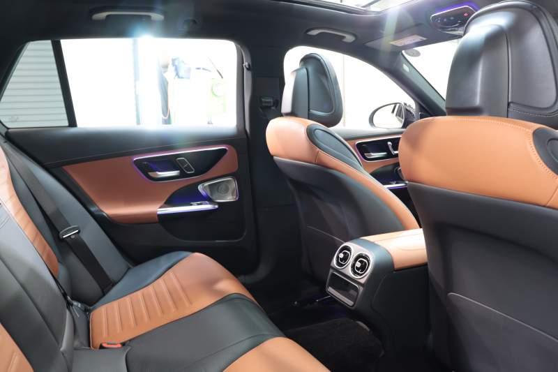 AMG Cクラス C43 ｽﾃｰｼｮﾝﾜｺﾞﾝ 4MATIC AMGﾅｲﾄ&ﾚｰﾀﾞｰｾｰﾌﾃｨPKG　BSG搭載 ｷｰﾚｽｺﾞｰ 茶/黒本革 ﾍﾞﾝﾁﾚｰﾀｰ ﾊﾟﾉﾗﾏSR ﾍｯﾄﾞｱｯﾌﾟD MBUXﾅﾋﾞTV ｽﾏﾎ連携 ﾌﾞﾙﾒｽﾀｰ 360ｶﾒﾗ PTS LEDﾗｲﾄ 自動ﾄﾗﾝｸ AMG専用装備&ﾁｭｰﾆﾝｸﾞ 9AT ﾘｱｱｸｽﾙｽﾃｱ　2年保証