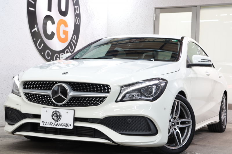 メルセデスベンツ CLAクラス CLA180 AMGｽﾀｲﾙ ﾚｰﾀﾞｰｾｰﾌﾃｨPKG　後期 ｷｰﾚｽｺﾞｰ ﾊｰﾌﾚｻﾞｰｼｰﾄ ｼｰﾄﾋｰﾀｰ HDDﾅﾋﾞTV ｽﾏﾎ連携 Bｶﾒﾗ PTS DSRC LEDﾗｲﾄ AMGｴｱﾛ&18AW 7AT　2年保証