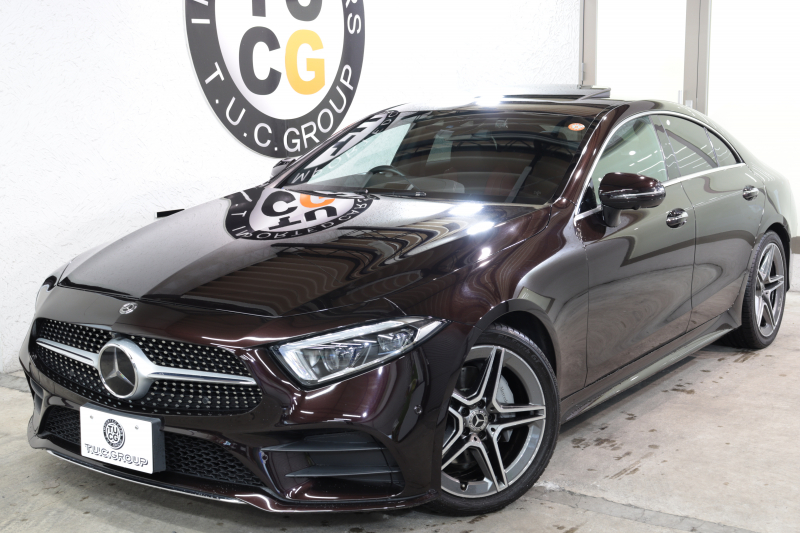メルセデスベンツ CLS CLS220d ｽﾎﾟｰﾂ ｴｸｽｸﾙｰｼﾌﾞ&ﾚｰﾀﾞｰｾｰﾌﾃｨPKG　ｷｰﾚｽｺﾞｰ 赤/黒本革 ﾍﾞﾝﾁﾚｰﾀｰ ｻﾝﾙｰﾌ ﾍｯﾄﾞｱｯﾌﾟD HDDﾅﾋﾞTV ｽﾏﾎ連携 ﾌﾞﾙﾒｽﾀｰ 360ｶﾒﾗ PTS LEDﾗｲﾄ ﾊﾝｽﾞﾌﾘｰA AMGｴｱﾛ&19AW ｴｱｻｽ ﾀﾞｲﾅﾐｯｸS 9AT 希少色ﾙﾋﾞｰﾌﾞﾗｯｸ　2年保証