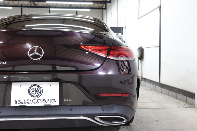メルセデスベンツ CLS CLS220d ｽﾎﾟｰﾂ ｴｸｽｸﾙｰｼﾌﾞ&ﾚｰﾀﾞｰｾｰﾌﾃｨPKG　ｷｰﾚｽｺﾞｰ 赤/黒本革 ﾍﾞﾝﾁﾚｰﾀｰ ｻﾝﾙｰﾌ ﾍｯﾄﾞｱｯﾌﾟD HDDﾅﾋﾞTV ｽﾏﾎ連携 ﾌﾞﾙﾒｽﾀｰ 360ｶﾒﾗ PTS LEDﾗｲﾄ ﾊﾝｽﾞﾌﾘｰA AMGｴｱﾛ&19AW ｴｱｻｽ ﾀﾞｲﾅﾐｯｸS 9AT 希少色ﾙﾋﾞｰﾌﾞﾗｯｸ　2年保証