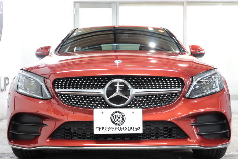 メルセデスベンツ Cクラス C200 ﾛｰﾚｳｽｴﾃﾞｨｼｮﾝ ｽﾎﾟｰﾂﾌﾟﾗｽ&ﾚｰﾀﾞｰｾｰﾌﾃｨPKG　特別仕様車 BSG搭載 後期 ｷｰﾚｽｺﾞｰ 黒革 ｼｰﾄﾋｰﾀｰ ﾍｯﾄﾞｱｯﾌﾟD HDDﾅﾋﾞTV ｽﾏﾎ連携 Bｶﾒﾗ PTS LEDﾗｲﾄ ﾊﾝｽﾞﾌﾘｰA AMGｴｱﾛ&18AW ｴｱｻｽ 9AT 希少色ﾋﾔｼﾝｽﾚｯﾄﾞ　2年保証