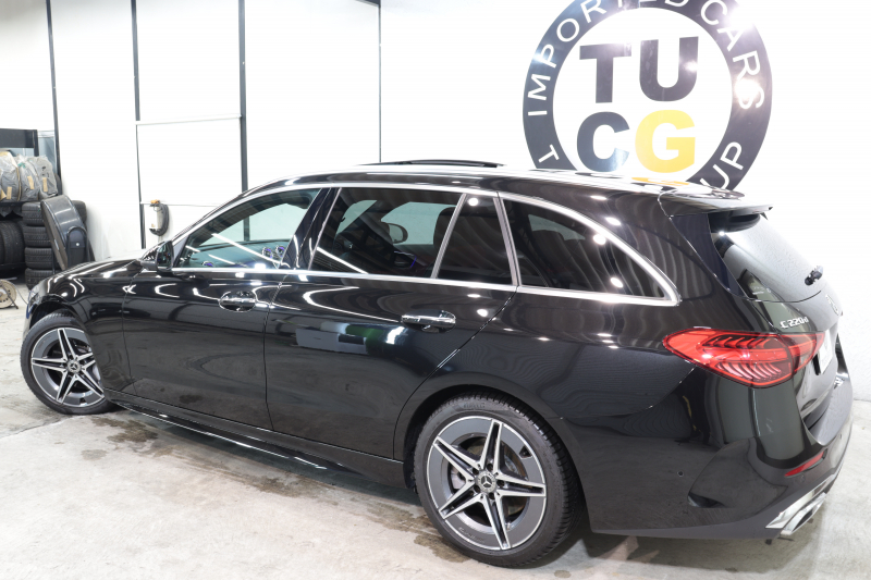 メルセデスベンツ Cクラス C220d ｽﾃｰｼｮﾝﾜｺﾞﾝ AVG AMGﾗｲﾝ ﾚｻﾞｰｴｸｽｸﾙｰｼﾌﾞ&ﾍﾞｰｼｯｸ&ﾚｰﾀﾞｰｾｰﾌﾃｨPKG　ISG搭載 ｷｰﾚｽｺﾞｰ 赤/黒本革 ﾊﾟﾉﾗﾏSR ﾍｯﾄﾞｱｯﾌﾟD MBUXﾅﾋﾞTV&ARﾅﾋﾞ ｽﾏﾎ連携 360ｶﾒﾗ PTS LEDﾗｲﾄ 自動Rｹﾞｰﾄ AMGｴｱﾛ&18AW ﾜｲﾔﾚｽ充電 9AT　2年保証