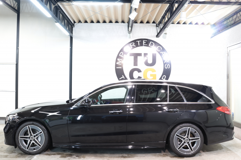 メルセデスベンツ Cクラス C220d ｽﾃｰｼｮﾝﾜｺﾞﾝ AVG AMGﾗｲﾝ ﾚｻﾞｰｴｸｽｸﾙｰｼﾌﾞ&ﾍﾞｰｼｯｸ&ﾚｰﾀﾞｰｾｰﾌﾃｨPKG　ISG搭載 ｷｰﾚｽｺﾞｰ 赤/黒本革 ﾊﾟﾉﾗﾏSR ﾍｯﾄﾞｱｯﾌﾟD MBUXﾅﾋﾞTV&ARﾅﾋﾞ ｽﾏﾎ連携 360ｶﾒﾗ PTS LEDﾗｲﾄ 自動Rｹﾞｰﾄ AMGｴｱﾛ&18AW ﾜｲﾔﾚｽ充電 9AT　2年保証