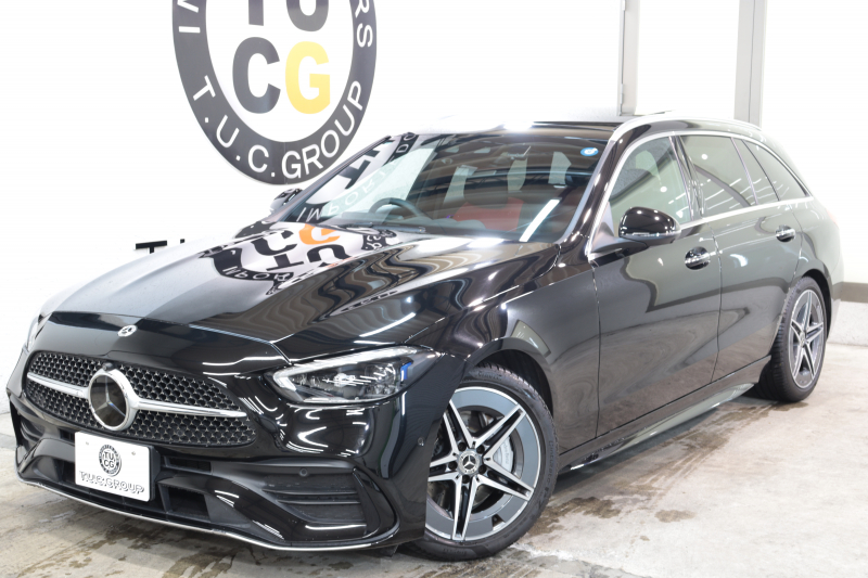 メルセデスベンツ Cクラス C220d ｽﾃｰｼｮﾝﾜｺﾞﾝ AVG AMGﾗｲﾝ ﾚｻﾞｰｴｸｽｸﾙｰｼﾌﾞ&ﾍﾞｰｼｯｸ&ﾚｰﾀﾞｰｾｰﾌﾃｨPKG　ISG搭載 ｷｰﾚｽｺﾞｰ 赤/黒本革 ﾊﾟﾉﾗﾏSR ﾍｯﾄﾞｱｯﾌﾟD MBUXﾅﾋﾞTV&ARﾅﾋﾞ ｽﾏﾎ連携 360ｶﾒﾗ PTS LEDﾗｲﾄ 自動Rｹﾞｰﾄ AMGｴｱﾛ&18AW ﾜｲﾔﾚｽ充電 9AT　2年保証