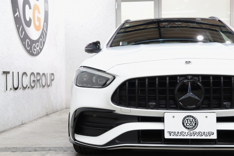 AMG Cクラス C43 ｽﾃｰｼｮﾝﾜｺﾞﾝ 4MATIC AMGﾅｲﾄ&ﾚｰﾀﾞｰｾｰﾌﾃｨPKG　BSG搭載 ｷｰﾚｽｺﾞｰ 茶/黒本革 ﾍﾞﾝﾁﾚｰﾀｰ ﾊﾟﾉﾗﾏSR ﾍｯﾄﾞｱｯﾌﾟD MBUXﾅﾋﾞTV ｽﾏﾎ連携 ﾌﾞﾙﾒｽﾀｰ 360ｶﾒﾗ PTS LEDﾗｲﾄ 自動Rｹﾞｰﾄ AMG専用装備&ﾁｭｰﾆﾝｸﾞ 9AT ﾘｱｱｸｽﾙｽﾃｱ　2年保証