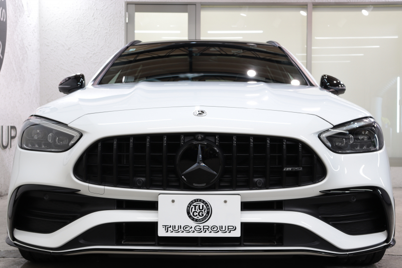 AMG Cクラス C43 ｽﾃｰｼｮﾝﾜｺﾞﾝ 4MATIC AMGﾅｲﾄ&ﾚｰﾀﾞｰｾｰﾌﾃｨPKG　BSG搭載 ｷｰﾚｽｺﾞｰ 茶/黒本革 ﾍﾞﾝﾁﾚｰﾀｰ ﾊﾟﾉﾗﾏSR ﾍｯﾄﾞｱｯﾌﾟD MBUXﾅﾋﾞTV ｽﾏﾎ連携 ﾌﾞﾙﾒｽﾀｰ 360ｶﾒﾗ PTS LEDﾗｲﾄ 自動Rｹﾞｰﾄ AMG専用装備&ﾁｭｰﾆﾝｸﾞ 9AT ﾘｱｱｸｽﾙｽﾃｱ　2年保証