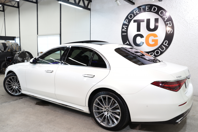 メルセデスベンツ Sクラス S500 4MATIC AMGﾗｲﾝ ﾚｻﾞｰｴｸｽｸﾙｰｼﾌﾞ&ﾍﾞｰｼｯｸ&ﾚｰﾀﾞｰｾｰﾌﾃｨPKG　ISG搭載 ｷｰﾚｽｺﾞｰ 黒本革 ﾍﾞﾝﾁﾚｰﾀｰ ﾊﾟﾉﾗﾏSR ﾍｯﾄﾞｱｯﾌﾟD MBUXﾅﾋﾞTV ｽﾏﾎ連携 ﾌﾞﾙﾒｽﾀｰ 360ｶﾒﾗ PTS LEDﾗｲﾄ ﾊﾝｽﾞﾌﾘｰA AMGｴｱﾛ&20AW ﾜｲﾔﾚｽ充電 9AT　2年保証