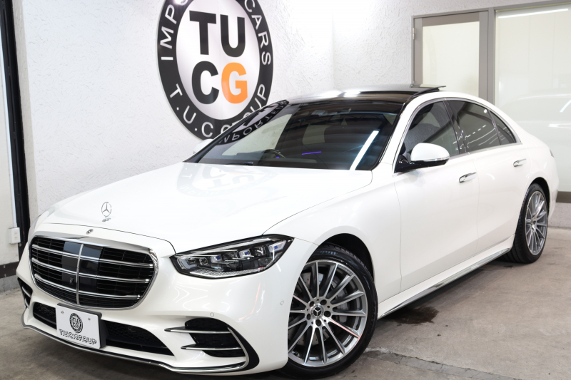 メルセデスベンツ Sクラス S500 4MATIC AMGﾗｲﾝ ﾚｻﾞｰｴｸｽｸﾙｰｼﾌﾞ&ﾍﾞｰｼｯｸ&ﾚｰﾀﾞｰｾｰﾌﾃｨPKG　ISG搭載 ｷｰﾚｽｺﾞｰ 黒本革 ﾍﾞﾝﾁﾚｰﾀｰ ﾊﾟﾉﾗﾏSR ﾍｯﾄﾞｱｯﾌﾟD MBUXﾅﾋﾞTV ｽﾏﾎ連携 ﾌﾞﾙﾒｽﾀｰ 360ｶﾒﾗ PTS LEDﾗｲﾄ ﾊﾝｽﾞﾌﾘｰA AMGｴｱﾛ&20AW ﾜｲﾔﾚｽ充電 9AT　2年保証