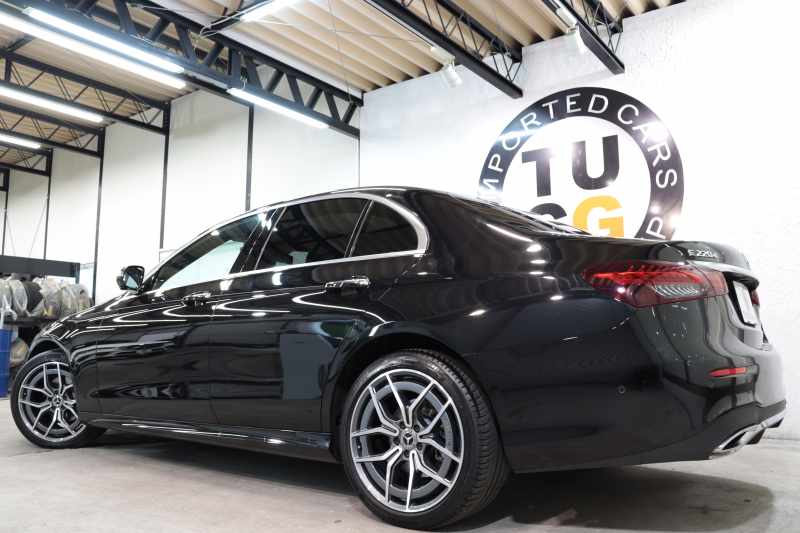 メルセデスベンツ Eクラス E220d ｽﾎﾟｰﾂ AMGﾗｲﾝｲﾝﾃﾘｱ&ﾚｰﾀﾞｰｾｰﾌﾃｨPKG　BSG搭載 後期 1ｵｰﾅｰ ｷｰﾚｽｺﾞｰ 黒本革 ﾊﾟﾉﾗﾏSR ﾍｯﾄﾞｱｯﾌﾟD MBUXﾅﾋﾞTV ｽﾏﾎ連携 360ｶﾒﾗ PTS LEDﾗｲﾄ AMGｴｱﾛ&19AW ﾜｲﾔﾚｽ充電 TVｷｬﾝｾﾗｰ 9AT　2年保証