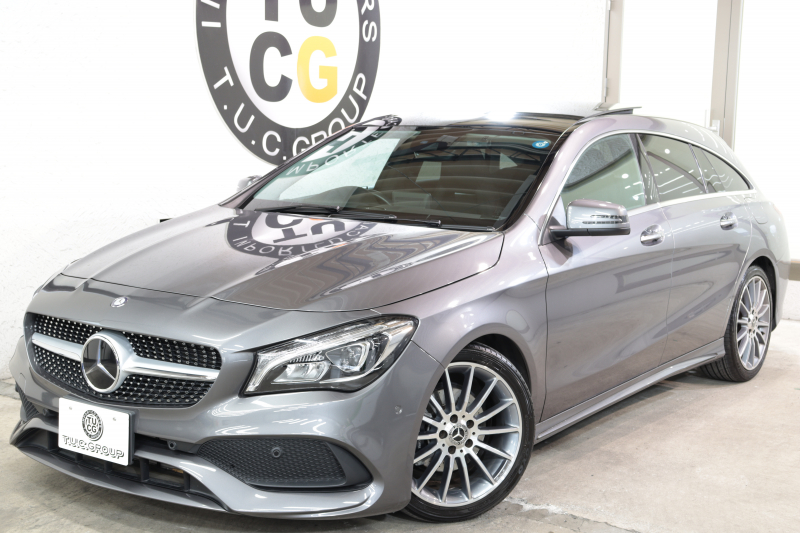 メルセデスベンツ CLAクラス CLA180ｼｭｰﾃｨﾝｸﾞﾌﾞﾚｰｸ AMGｽﾀｲﾙ AMGﾌﾟﾚﾐｱﾑ&ﾚｰﾀﾞｰｾｰﾌﾃｨPKG　後期 ｷｰﾚｽｺﾞｰ ﾚｻﾞｰDINAMICAｼｰﾄ ｼｰﾄﾋｰﾀｰ ﾊﾟﾉﾗﾏSR HDDﾅﾋﾞTV ｽﾏﾎ連携 harman/kardon Bｶﾒﾗ PTS DSRC LEDﾗｲﾄ 自動Rｹﾞｰﾄ AMGｴｱﾛ&18AW 7AT 希少色ﾏｳﾝﾃﾝｸﾞﾚｰ　2年保証
