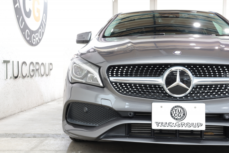 メルセデスベンツ CLAクラス CLA180ｼｭｰﾃｨﾝｸﾞﾌﾞﾚｰｸ AMGｽﾀｲﾙ AMGﾌﾟﾚﾐｱﾑ&ﾚｰﾀﾞｰｾｰﾌﾃｨPKG　後期 ｷｰﾚｽｺﾞｰ ﾚｻﾞｰDINAMICAｼｰﾄ ｼｰﾄﾋｰﾀｰ ﾊﾟﾉﾗﾏSR HDDﾅﾋﾞTV ｽﾏﾎ連携 harman/kardon Bｶﾒﾗ PTS DSRC LEDﾗｲﾄ 自動Rｹﾞｰﾄ AMGｴｱﾛ&18AW 7AT 希少色ﾏｳﾝﾃﾝｸﾞﾚｰ　2年保証