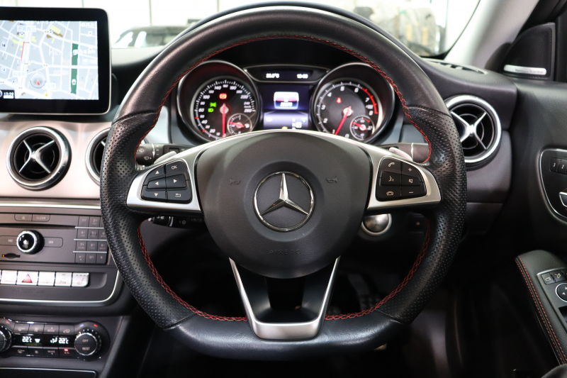 メルセデスベンツ CLAクラス CLA180ｼｭｰﾃｨﾝｸﾞﾌﾞﾚｰｸ AMGｽﾀｲﾙ AMGﾌﾟﾚﾐｱﾑ&ﾚｰﾀﾞｰｾｰﾌﾃｨPKG　後期 ｷｰﾚｽｺﾞｰ ﾚｻﾞｰDINAMICAｼｰﾄ ｼｰﾄﾋｰﾀｰ ﾊﾟﾉﾗﾏSR HDDﾅﾋﾞTV ｽﾏﾎ連携 harman/kardon Bｶﾒﾗ PTS DSRC LEDﾗｲﾄ 自動Rｹﾞｰﾄ AMGｴｱﾛ&18AW 7AT 希少色ﾏｳﾝﾃﾝｸﾞﾚｰ　2年保証