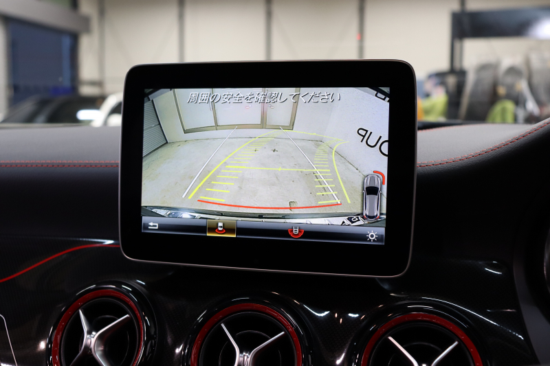 AMG GLA GLA45 4MATIC ﾚｰﾀﾞｰｾｰﾌﾃｨPKG　後期 ｷｰﾚｽｺﾞｰ 黒本革 SR HDDﾅﾋﾞTV ｽﾏﾎ連携 ﾊﾞｯｸｶﾒﾗ PTS LEDﾍｯﾄﾞﾗｲﾄ 自動Rｹﾞｰﾄ&ﾊﾝｽﾞﾌﾘｰA AMG専用装備&ﾁｭｰﾆﾝｸﾞ AMGｴｱﾛ&19AW 7AT　2年保証