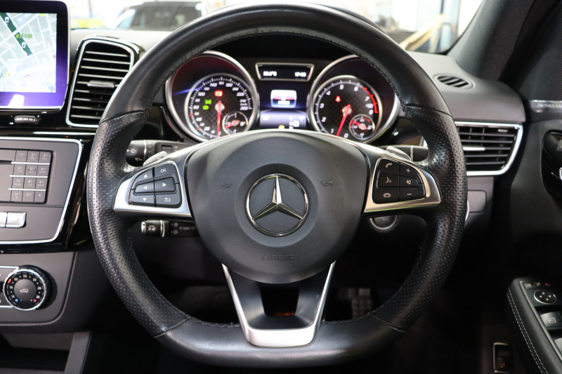 AMG GLE GLE43 4MATIC ﾅｲﾄ&ﾚｰﾀﾞｰｾｰﾌﾃｨPKG　ｷｰﾚｽｺﾞｰ 黒本革 ﾊﾟﾉﾗﾏSR HDDﾅﾋﾞTV ｽﾏﾎ連携 harman/kardon 360ｶﾒﾗ PTS LEDﾗｲﾄ 自動Rｹﾞｰﾄ AMG専用装備&ﾁｭｰﾆﾝｸﾞ ｴｱｻｽ 9AT　2年保証