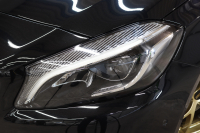 AMG Aクラス A45 4MATIC ﾚｰﾀﾞｰｾｰﾌﾃｨPKG　後期 ｷｰﾚｽｺﾞｰ 黒本革 HDDﾅﾋﾞTV ｽﾏﾎ連携 ﾊﾞｯｸｶﾒﾗ PTS LEDﾗｲﾄ AMG専用装備&ﾁｭｰﾆﾝｸﾞ ﾀﾞｲﾅﾐｯｸS BBS18AW 7AT　2年保証