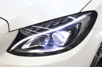 メルセデスベンツ Cクラス C180ｸｰﾍﾟ ｽﾎﾟｰﾂ ﾚｰﾀﾞｰｾｰﾌﾃｨPKG　ｷｰﾚｽｺﾞｰ 黒革 HDDﾅﾋﾞTV BT音楽 ﾊﾞｯｸｶﾒﾗ PTS LEDﾗｲﾄ AMGｴｱﾛ&18AW ﾀﾞｲﾅﾐｯｸS 9AT　2年保証