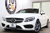 メルセデスベンツ Cクラス C180ｸｰﾍﾟ ｽﾎﾟｰﾂ ﾚｰﾀﾞｰｾｰﾌﾃｨPKG　ｷｰﾚｽｺﾞｰ 黒革 HDDﾅﾋﾞTV BT音楽 ﾊﾞｯｸｶﾒﾗ PTS LEDﾗｲﾄ AMGｴｱﾛ&18AW ﾀﾞｲﾅﾐｯｸS 9AT　2年保証