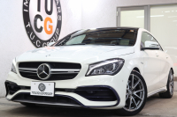 AMG CLAクラス CLA45 4MATIC ﾚｰﾀﾞｰｾｰﾌﾃｨPKG　後期 ｷｰﾚｽｺﾞｰ 黒本革 ﾊﾟﾉﾗﾏSR HDDﾅﾋﾞTV ｽﾏﾎ連携 ﾊﾞｯｸｶﾒﾗ PTS LEDﾍｯﾄﾞﾗｲﾄ AMGﾗｲﾄﾞｺﾝﾄﾛｰﾙｻｽ ﾀﾞｲﾅﾐｯｸｾﾚｸﾄ 7AT　2年保証