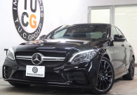 AMG Cクラス C43 4MATIC ﾚｰﾀﾞｰｾｰﾌﾃｨPKG　後期 ｷｰﾚｽｺﾞｰ 黒本革 ﾊﾟﾉﾗﾏSR ﾍｯﾄﾞｱｯﾌﾟD HDDﾅﾋﾞTV ｽﾏﾎ連携 ﾌﾞﾙﾒｽﾀｰ ﾊﾞｯｸｶﾒﾗ PTS LEDﾗｲﾄ 自動ﾄﾗﾝｸ ﾊﾝｽﾞﾌﾘｰA AMG専用装備&ﾁｭｰﾆﾝｸﾞﾀﾞｲﾅﾐｯｸS 9AT　2年保証