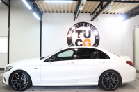 AMG Cクラス C43 4MATIC ｴｸｽｸﾙｰｼﾌﾞ&ﾚｰﾀﾞｰｾｰﾌﾃｨPKG　中期 ｷｰﾚｽｺﾞｰ 黒本革 ﾍｯﾄﾞｱｯﾌﾟD HDDﾅﾋﾞTV&ｷｬﾝｾﾗｰ BT音楽 ﾌﾞﾙﾒｽﾀｰ ﾊﾞｯｸｶﾒﾗ PTS LEDﾗｲﾄ 自動ﾄﾗﾝｸ ﾊﾝｽﾞﾌﾘｰA AMG専用装備&ﾁｭｰﾆﾝｸﾞﾀﾞｲﾅﾐｯｸｾﾚｸﾄ 9AT　2年保証