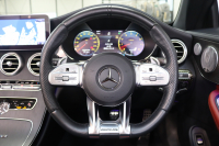 AMG Cクラス C43 4MATIC ｶﾌﾞﾘｵﾚ ﾚｰﾀﾞｰｾｰﾌﾃｨPKG　後期 赤本革 ｴｱｽｶｰﾌ ﾍｯﾄﾞｱｯﾌﾟD HDDﾅﾋﾞTV ｽﾏﾎ連携 ﾌﾞﾙﾒｽﾀｰ ﾊﾞｯｸｶﾒﾗ PTS LEDﾗｲﾄ AMG専用装備&ﾁｭｰﾆﾝｸﾞﾀﾞｲﾅﾐｯｸｾﾚｸﾄ 赤幌 9AT　2年保証