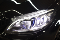 AMG Cクラス C43 4MATIC ｶﾌﾞﾘｵﾚ ﾚｰﾀﾞｰｾｰﾌﾃｨPKG　後期 赤本革 ｴｱｽｶｰﾌ ﾍｯﾄﾞｱｯﾌﾟD HDDﾅﾋﾞTV ｽﾏﾎ連携 ﾌﾞﾙﾒｽﾀｰ ﾊﾞｯｸｶﾒﾗ PTS LEDﾗｲﾄ AMG専用装備&ﾁｭｰﾆﾝｸﾞﾀﾞｲﾅﾐｯｸｾﾚｸﾄ 赤幌 9AT　2年保証