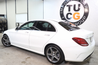 メルセデスベンツ Cクラス C200 AVG AMGﾗｲﾝ ﾚｻﾞｰｴｸｽｸﾙｰｼﾌﾞ&ﾚｰﾀﾞｰｾｰﾌﾃｨPKG　ｷｰﾚｽｺﾞｰ 黒本革 HDDﾅﾋﾞTV BT音楽 ﾊﾞｯｸｶﾒﾗ PTS LEDﾗｲﾄ 自動ﾄﾗﾝｸ ﾊﾝｽﾞﾌﾘｰA AMGｴｱﾛ&18AW ｴｱｻｽ　2年保証