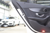 メルセデスベンツ Cクラス C200 AVG AMGﾗｲﾝ ﾚｻﾞｰｴｸｽｸﾙｰｼﾌﾞ&ﾚｰﾀﾞｰｾｰﾌﾃｨPKG　ｷｰﾚｽｺﾞｰ 黒本革 HDDﾅﾋﾞTV BT音楽 ﾊﾞｯｸｶﾒﾗ PTS LEDﾗｲﾄ 自動ﾄﾗﾝｸ ﾊﾝｽﾞﾌﾘｰA AMGｴｱﾛ&18AW ｴｱｻｽ　2年保証