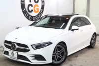 メルセデスベンツ Aクラス A180ｽﾀｲﾙ AMGﾗｲﾝ AMGﾚｻﾞｰｴｸｽｸﾙｰｼﾌﾞ&ﾅﾋﾞｹﾞｰｼｮﾝ&ﾚｰﾀﾞｰｾｰﾌﾃｨPKG　1ｵｰﾅｰ ｷｰﾚｽｺﾞｰ 赤/黒本革 ﾊﾟﾉﾗﾏSR MBUXﾅﾋﾞTV BT音楽 ﾊﾞｯｸｶﾒﾗ PTS LEDﾗｲﾄ AMGｴｱﾛ&18AW ﾀﾞｲﾅﾐｯｸｾﾚｸﾄ ﾜｲﾔﾚｽ充電 7AT　2年保証