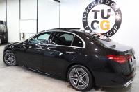 メルセデスベンツ Cクラス C220d AVG AMGﾗｲﾝ ﾚｻﾞｰｴｸｽｸﾙｰｼﾌﾞ&ﾍﾞｰｼｯｸ&ﾚｰﾀﾞｰｾｰﾌﾃｨPKG　ISG搭載 ｷｰﾚｽｺﾞｰ 黒本革 ﾊﾟﾉﾗﾏSR ﾍｯﾄﾞｱｯﾌﾟD MBUX/ARﾅﾋﾞTV ｽﾏﾎ連携 360ｶﾒﾗ PTS LEDﾗｲﾄ 自動ﾄﾗﾝｸ AMGｴｱﾛ&18AW ﾜｲﾔﾚｽ充電 9AT　2年保証