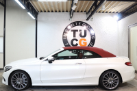 メルセデスベンツ Cクラス C180ｶﾌﾞﾘｵﾚ ｽﾎﾟｰﾂ ﾚｻﾞｰｴｸｽｸﾙｰｼﾌﾞ&ﾚｰﾀﾞｰｾｰﾌﾃｨPKG　ｷｰﾚｽｺﾞｰ 赤本革 ｴｱｽｶｰﾌ ﾍｯﾄﾞｱｯﾌﾟD HDDﾅﾋﾞTV BT音楽 ﾊﾞｯｸｶﾒﾗ PTS LEDﾗｲﾄ AMGｴｱﾛ&19AW ﾀﾞｲﾅﾐｯｸS 赤幌 9AT　2年保証