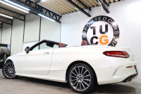 メルセデスベンツ Cクラス C180ｶﾌﾞﾘｵﾚ ｽﾎﾟｰﾂ ﾚｻﾞｰｴｸｽｸﾙｰｼﾌﾞ&ﾚｰﾀﾞｰｾｰﾌﾃｨPKG　ｷｰﾚｽｺﾞｰ 赤本革 ｴｱｽｶｰﾌ ﾍｯﾄﾞｱｯﾌﾟD HDDﾅﾋﾞTV BT音楽 ﾊﾞｯｸｶﾒﾗ PTS LEDﾗｲﾄ AMGｴｱﾛ&19AW ﾀﾞｲﾅﾐｯｸS 赤幌 9AT　2年保証