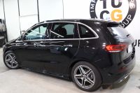 メルセデスベンツ Bクラス B180 AMGﾗｲﾝ AMGﾚｻﾞｰｴｸｽｸﾙｰｼﾌﾞ&ｱﾄﾞﾊﾞﾝｽﾄﾞ&ﾅﾋﾞｹﾞｰｼｮﾝ&ﾚｰﾀﾞｰｾｰﾌﾃｨPKG　1ｵｰﾅｰ ｷｰﾚｽｺﾞｰ 黒/赤本革 ﾊﾟﾉﾗﾏSR ﾍｯﾄﾞｱｯﾌﾟD MBUXﾅﾋﾞTV BT音楽 360ｶﾒﾗ PTS LEDﾗｲﾄ 自動Rｹﾞｰﾄ ﾊﾝｽﾞﾌﾘｰA AMGｴｱﾛ&18AW ﾜｲﾔﾚｽ充電 7AT　2年保証