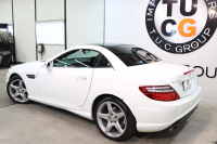 メルセデスベンツ SLKクラス SLK200 ｴｸｽｸﾙｰｼﾌﾞ AMGｽﾎﾟｰﾂ&ﾚｰﾀﾞｰｾｰﾌﾃｨPKG　中期 ｷｰﾚｽｺﾞｰ 黒本革 ｴｱｽｶｰﾌ ｶﾞﾗｽﾙｰﾌ HDDﾅﾋﾞTV BT音楽 ﾊﾞｯｸｶﾒﾗ PTS DSRC ｷｾﾉﾝ AMGｴｱﾛ&18AW ｴｱｶﾞｲﾄﾞ　2年保証