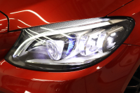 AMG Cクラス C43 4MATIC ｶﾌﾞﾘｵﾚ ﾚｰﾀﾞｰｾｰﾌﾃｨPKG　後期 ｷｰﾚｽｺﾞｰ 白本革 ｴｱｽｶｰﾌ ﾍｯﾄﾞｱｯﾌﾟD HDDﾅﾋﾞTV ｽﾏﾎ連携 ﾌﾞﾙﾒｽﾀｰ ﾊﾞｯｸｶﾒﾗ PTS LEDﾗｲﾄ AMG専用装備&ﾁｭｰﾆﾝｸﾞﾀﾞｲﾅﾐｯｸｾﾚｸﾄ 青幌 9AT　2年保証