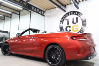 AMG Cクラス C43 4MATIC ｶﾌﾞﾘｵﾚ ﾚｰﾀﾞｰｾｰﾌﾃｨPKG　後期 ｷｰﾚｽｺﾞｰ 白本革 ｴｱｽｶｰﾌ ﾍｯﾄﾞｱｯﾌﾟD HDDﾅﾋﾞTV ｽﾏﾎ連携 ﾌﾞﾙﾒｽﾀｰ ﾊﾞｯｸｶﾒﾗ PTS LEDﾗｲﾄ AMG専用装備&ﾁｭｰﾆﾝｸﾞﾀﾞｲﾅﾐｯｸｾﾚｸﾄ 青幌 9AT　2年保証