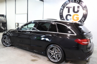 AMG Cクラス C63 ｽﾃｰｼｮﾝﾜｺﾞﾝ ﾚｰﾀﾞｰｾｰﾌﾃｨPKG　ｷｰﾚｽｺﾞｰ 黒本革 ﾊﾟﾉﾗﾏSR HDDﾅﾋﾞTV BT音楽 ﾌﾞﾙﾒｽﾀｰ ﾊﾞｯｸｶﾒﾗ PTS LEDﾗｲﾄ ﾊﾝｽﾞﾌﾘｰA AMG専用装備&ﾁｭｰﾆﾝｸﾞ ﾀﾞｲﾅﾐｯｸｾﾚｸﾄ　2年保証