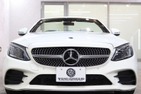 メルセデスベンツ Cクラス C180ｶﾌﾞﾘｵﾚ ｽﾎﾟｰﾂ ﾚｻﾞｰｴｸｽｸﾙｰｼﾌﾞ&ﾚｰﾀﾞｰｾｰﾌﾃｨPKG　後期最終 ｷｰﾚｽｺﾞｰ 白本革 ｴｱｽｶｰﾌ 青幌 ﾍｯﾄﾞｱｯﾌﾟD HDDﾅﾋﾞTV ｽﾏﾎ連携 ﾊﾞｯｸｶﾒﾗ PTS LEDﾗｲﾄ AMGｴｱﾛ&19AW ｴｱｻｽ 9AT　2年保証