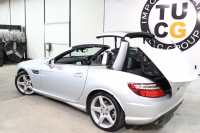 メルセデスベンツ SLKクラス SLK200ﾄﾚﾝﾄﾞ AMGｽﾎﾟｰﾂ&ﾚｰﾀﾞｰｾｰﾌﾃｨPKG　中期 黒本革 ｴｱｽｶｰﾌ ｶﾞﾗｽﾙｰﾌ HDDﾅﾋﾞTV BT音楽 DSRC ｷｾﾉﾝ AMGｴｱﾛ&18AW ﾄﾗﾝｸｽﾎﾟｲﾗｰ ｴｱｶﾞｲﾄﾞ　2年保証