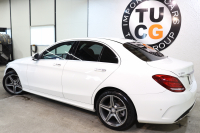 メルセデスベンツ Cクラス C200 AVG AMGﾗｲﾝ ﾚｰﾀﾞｰｾｰﾌﾃｨPKG　1ｵｰﾅｰ ｷｰﾚｽｺﾞｰ 黒革 HDDﾅﾋﾞTV BT音楽 ﾊﾞｯｸｶﾒﾗ PTS LEDﾗｲﾄ AMGｴｱﾛ&18AW ﾀﾞｲﾅﾐｯｸS　2年保証