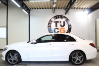 メルセデスベンツ Cクラス C200 AVG AMGﾗｲﾝ ﾚｰﾀﾞｰｾｰﾌﾃｨPKG　1ｵｰﾅｰ ｷｰﾚｽｺﾞｰ 黒革 HDDﾅﾋﾞTV BT音楽 ﾊﾞｯｸｶﾒﾗ PTS LEDﾗｲﾄ AMGｴｱﾛ&18AW ﾀﾞｲﾅﾐｯｸS　2年保証