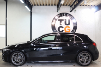 メルセデスベンツ Aクラス A180ｽﾀｲﾙ AMGﾗｲﾝ AMGﾚｻﾞｰｴｸｽｸﾙｰｼﾌﾞ&ｱﾄﾞﾊﾞﾝｽﾄﾞ&ﾅﾋﾞｹﾞｰｼｮﾝ&ﾚｰﾀﾞｰｾｰﾌﾃｨPKG　ｷｰﾚｽｺﾞｰ 赤/黒本革 ﾍｯﾄﾞｱｯﾌﾟD MBUXﾅﾋﾞTV BT音楽 ｱﾄﾞﾊﾞﾝｽﾄﾞｻｳﾝﾄﾞ 360ｶﾒﾗ PTS LEDﾗｲﾄ AMGｴｱﾛ&18AW ﾜｲﾔﾚｽ充電　2年保証