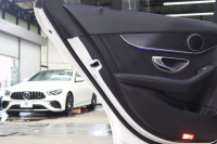 メルセデスベンツ Cクラス C220dｽﾃｰｼｮﾝﾜｺﾞﾝ AVG AMGﾗｲﾝ ﾚｰﾀﾞｰｾｰﾌﾃｨPKG　後期 MEｺﾈｸﾄ ｷｰﾚｽｺﾞｰ 黒革 HDDﾅﾋﾞTV ｽﾏﾎ連携 ﾊﾞｯｸｶﾒﾗ PTS LEDﾗｲﾄ 自動Rｹﾞｰﾄ AMGｴｱﾛ&18AW ｴｱｻｽ 9AT　2年保証