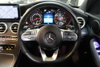 メルセデスベンツ Cクラス C220dｽﾃｰｼｮﾝﾜｺﾞﾝ AVG AMGﾗｲﾝ ﾚｰﾀﾞｰｾｰﾌﾃｨPKG　後期 MEｺﾈｸﾄ ｷｰﾚｽｺﾞｰ 黒革 HDDﾅﾋﾞTV ｽﾏﾎ連携 ﾊﾞｯｸｶﾒﾗ PTS LEDﾗｲﾄ 自動Rｹﾞｰﾄ AMGｴｱﾛ&18AW ｴｱｻｽ 9AT　2年保証