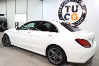 メルセデスベンツ Cクラス C200 AVG AMGﾗｲﾝ ﾚｻﾞｰｴｸｽｸﾙｰｼﾌﾞ&ﾚｰﾀﾞｰｾｰﾌﾃｨPKG　BSG搭載 後期 ｷｰﾚｽｺﾞｰ 黒本革 ﾍｯﾄﾞｱｯﾌﾟD HDDﾅﾋﾞTV ｽﾏﾎ連携 ﾌﾞﾙﾒｽﾀｰ ﾊﾞｯｸｶﾒﾗ PTS LEDﾗｲﾄ ﾊﾝｽﾞﾌﾘｰA AMGｴｱﾛ&18AW ｴｱｻｽ 9AT　2年保証