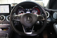メルセデスベンツ Cクラス C250 ｽﾎﾟｰﾂ ﾚｻﾞｰｴｸｽｸﾙｰｼﾌﾞ&ﾚｰﾀﾞｰｾｰﾌﾃｨPKG ｷｰﾚｽｺﾞｰ 黒本革 HUD HDDﾅﾋﾞTV ﾌﾞﾙﾒｽﾀ BT音楽 ﾊﾞｯｸｶﾒﾗ PTS LEDﾗｲﾄ 自動ﾄﾗﾝｸ ｴｱﾊﾞﾗﾝｽPKG AMGｴｱﾛ&18AW ｴｱｻｽ　2年保証