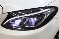 メルセデスベンツ Cクラス C250 ｽﾎﾟｰﾂ ﾚｻﾞｰｴｸｽｸﾙｰｼﾌﾞ&ﾚｰﾀﾞｰｾｰﾌﾃｨPKG ｷｰﾚｽｺﾞｰ 黒本革 HUD HDDﾅﾋﾞTV ﾌﾞﾙﾒｽﾀ BT音楽 ﾊﾞｯｸｶﾒﾗ PTS LEDﾗｲﾄ 自動ﾄﾗﾝｸ ｴｱﾊﾞﾗﾝｽPKG AMGｴｱﾛ&18AW ｴｱｻｽ　2年保証